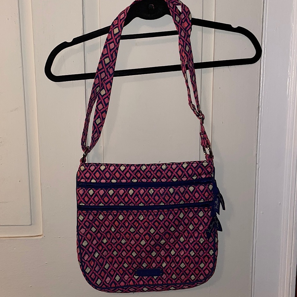 Vera Bradley cross body diamond bag LIKE NEW